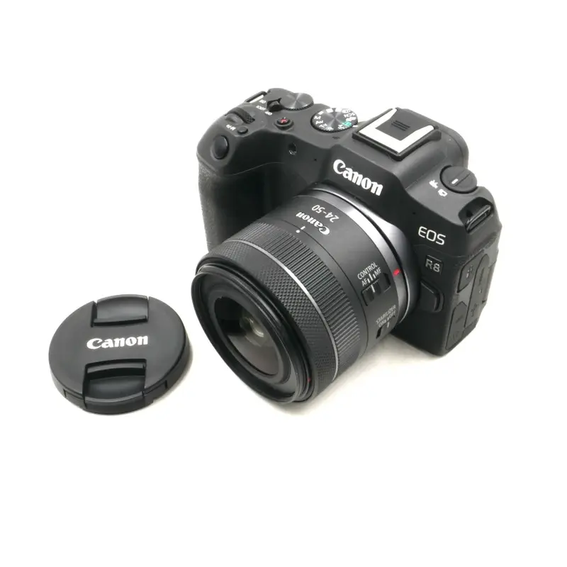 Canon EOS R8 Mirrorless Camera with RF 24-50mm f/4.5-6.3 IS STM Lens **USED VERY GOOD**