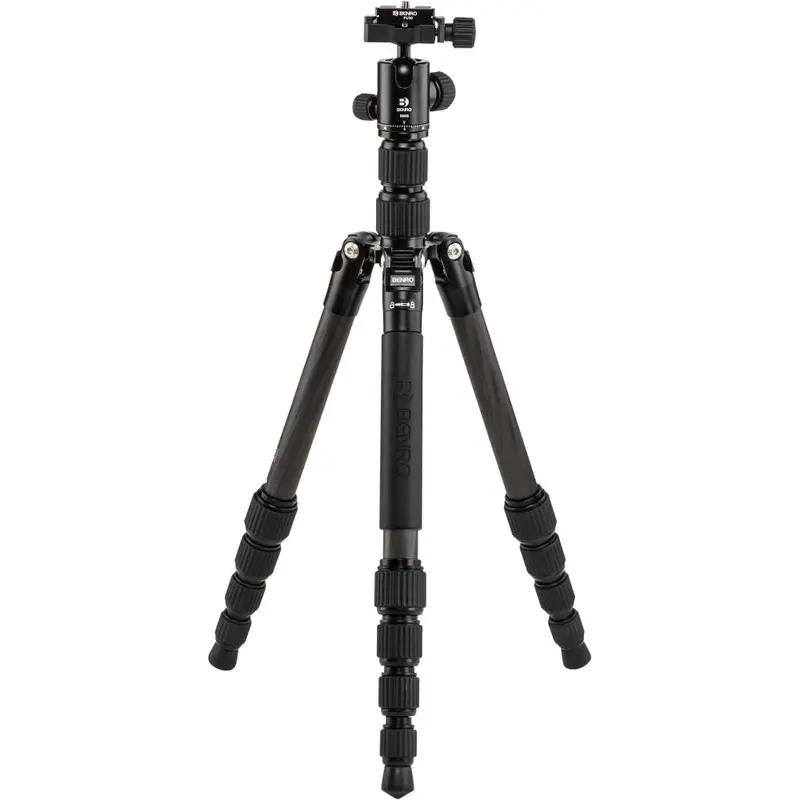 Benro Tripster Travel Tripod | 0 Series, Black, Carbon Fiber