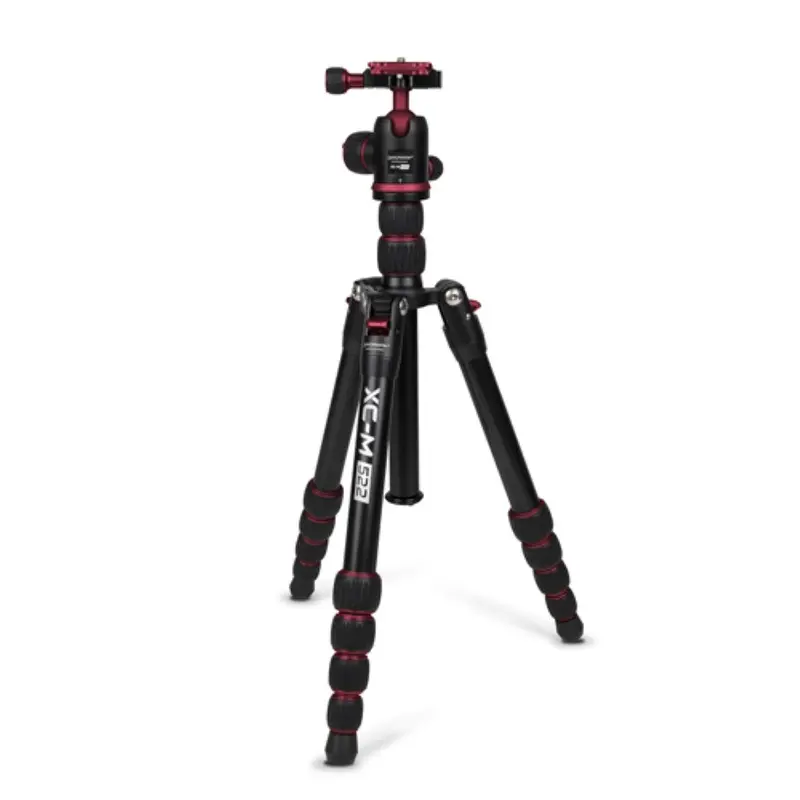 Promaster XC-M 522K Professional Tripod Kit with Head | Red