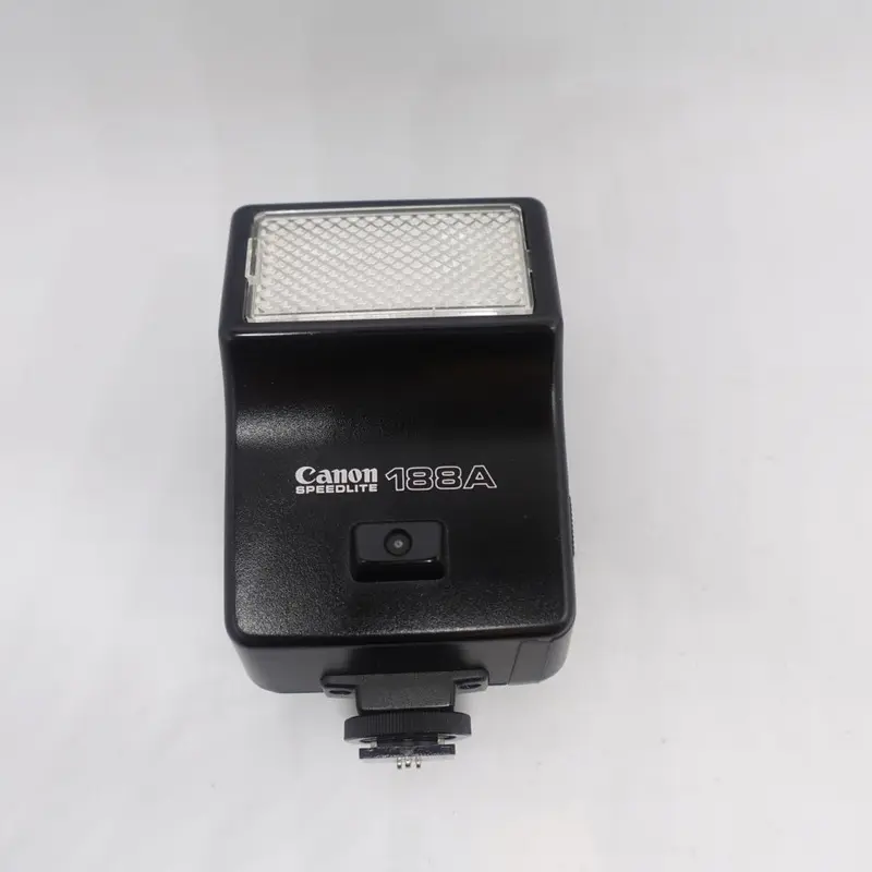 Used Canon Speedlite 188A Camera Flash | Black | U7