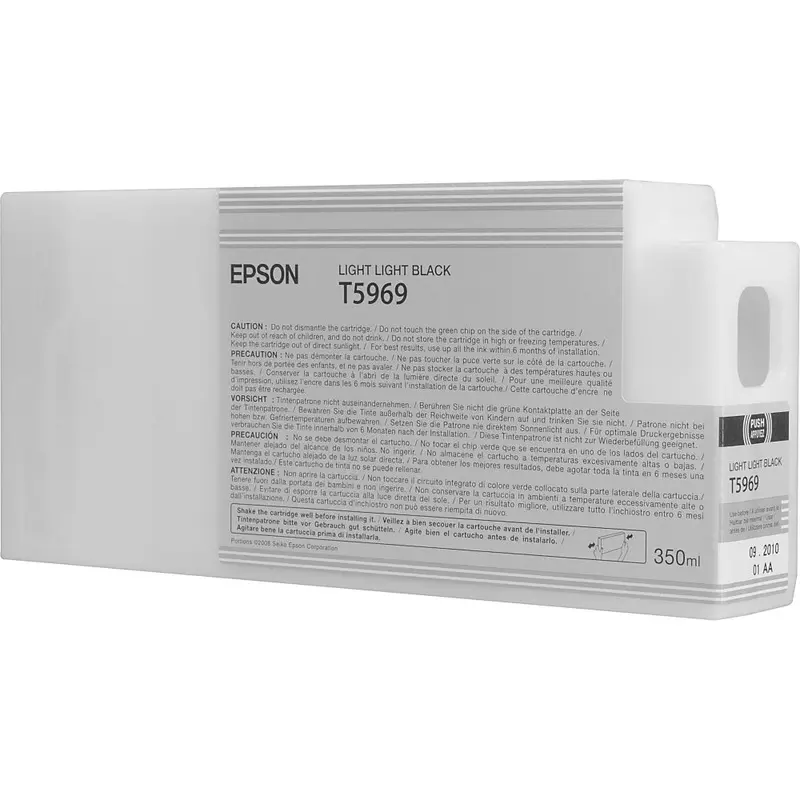 Epson T596900 Light Light Black UltraChrome HDR Ink Cartridge | 350 mL