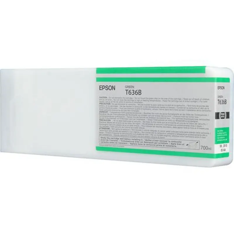 Epson T636B00 Green UltraChrome HDR Ink Cartridge | 700 mL