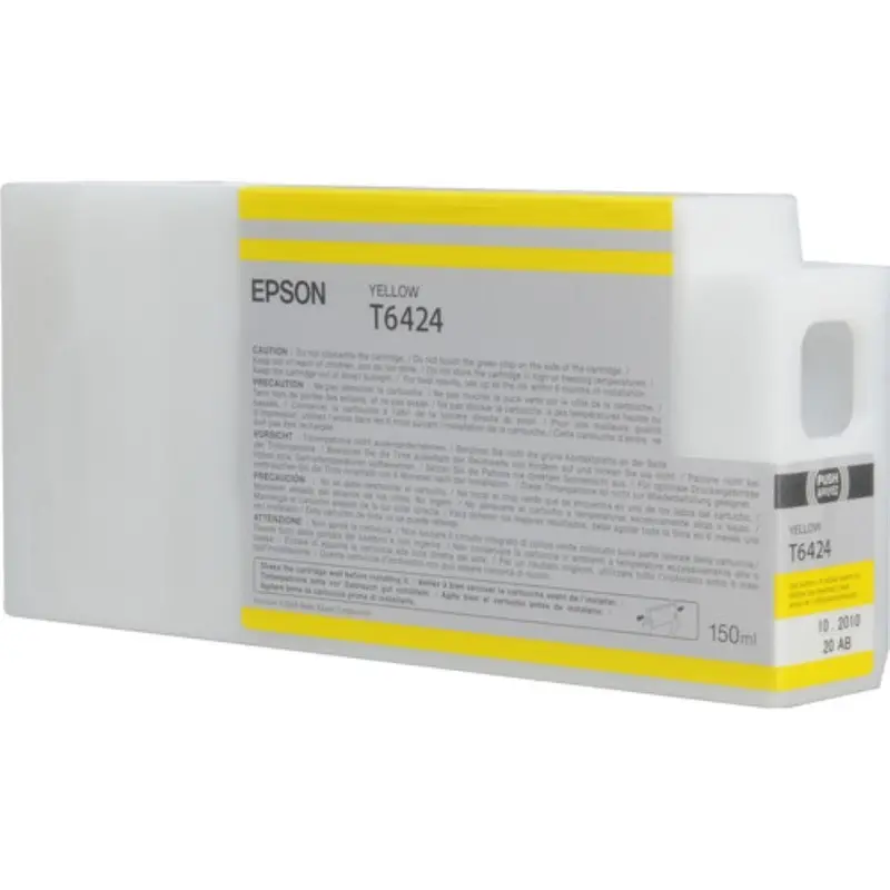 Epson T642400 Yellow UltraChrome HDR Ink Cartridge | 150 mL