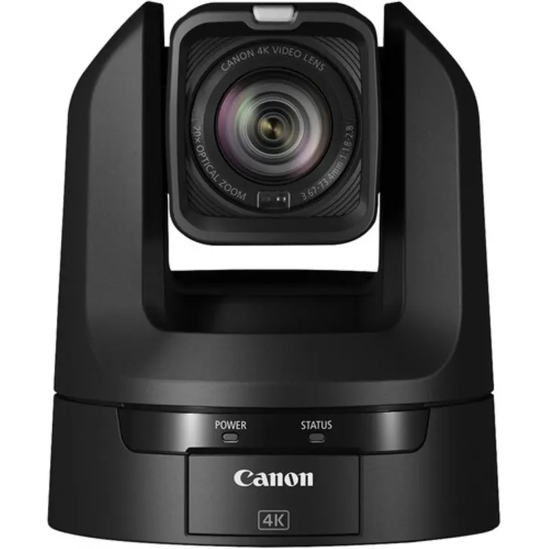 Canon CR-N100 4K NDI PTZ Camera with 20x Zoom | Satin Black