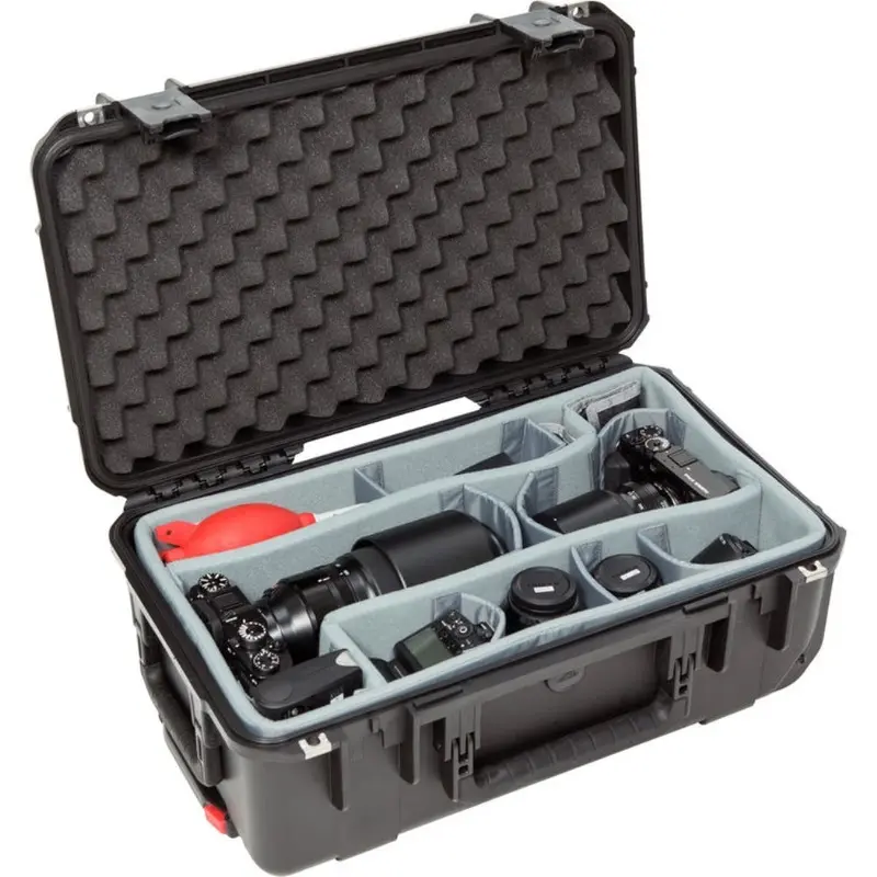 SKB iSeries 2011-7 Case with Think Tank Photo Dividers & Lid Foam | Black