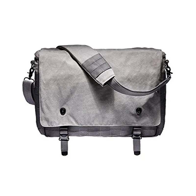Able Archer Satchel Interchangable Camera Messenger Bag | Cement
