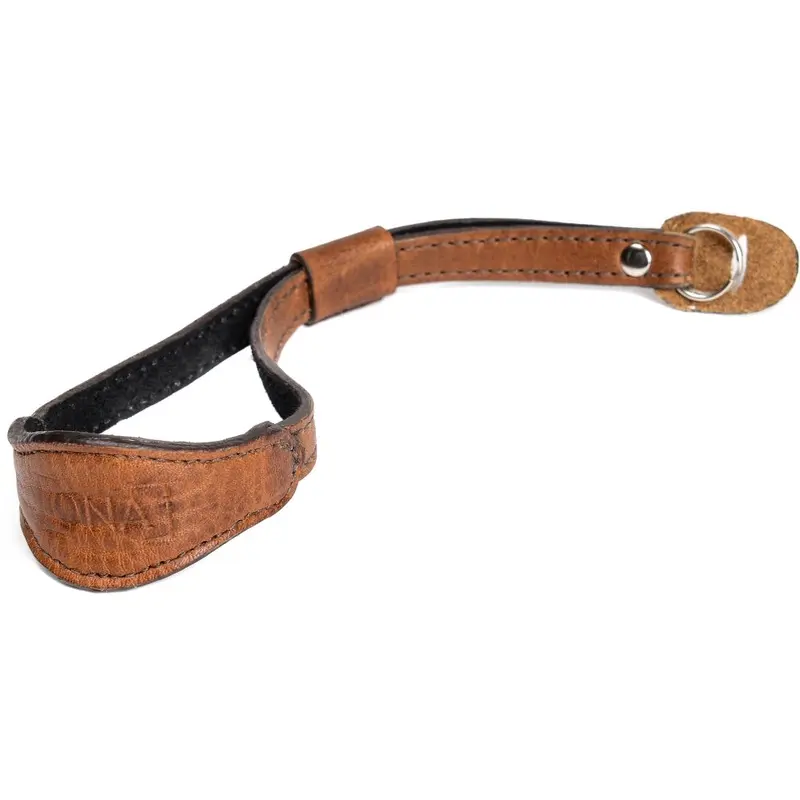 ONA Kyoto Leather Camera Wrist Strap | Antique Cognac
