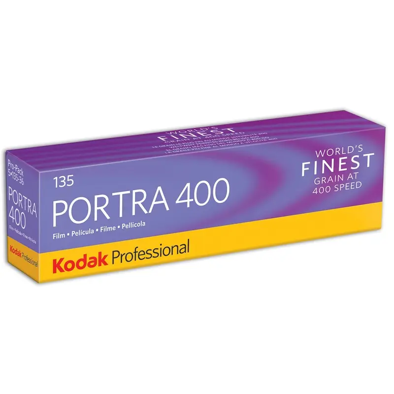 Kodak Professional Portra 400 Color Negative Film | 35mm Roll Film, 36 Exposures, 5-Pack
