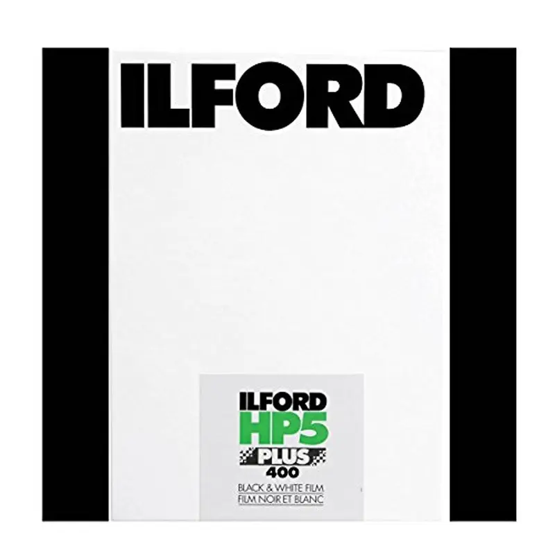 Ilford HP5 Plus Black and White Negative Film | 4 x 5", 100 Sheets