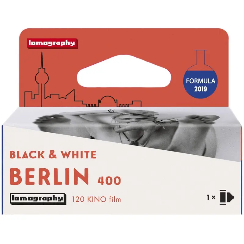 Lomography Berlin Kino 400 Black and White Negative Film | 120 Roll Film