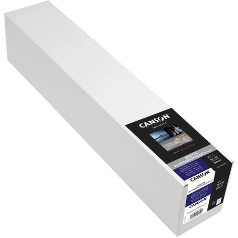 Canson Infinity Baryta Photographique II Matte | 24" x 50', Roll