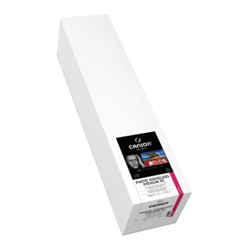 Canson Infinity Photo HighGloss Premium RC Archival Inkjet Paper Roll | 24" x 10'