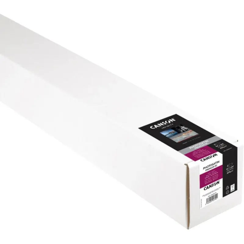 Canson Infinity PhotoSatin Premium RC 270 Archival Photo Inkjet Paper | 60" x 100' Roll