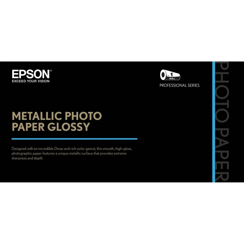 Epson Metallic Photo Paper Glossy | 24" x 100' Roll