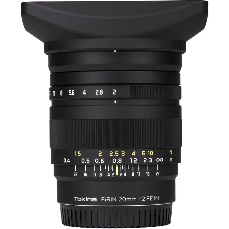 TokinaFiRIN 20mm f/2 FE MF Lens for Sony E