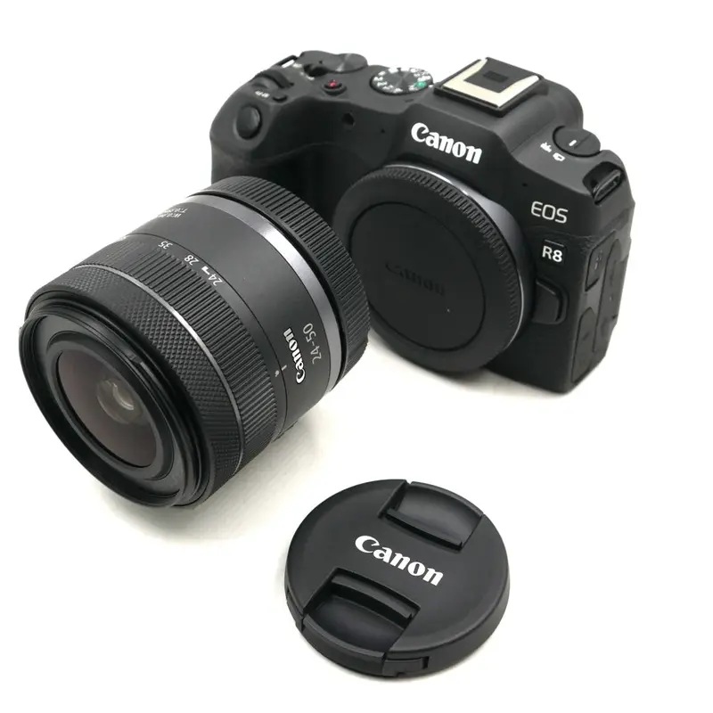 Canon EOS R8 Mirrorless Camera with RF 24-50mm f/4.5-6.3 IS STM Lens **OPEN BOX**