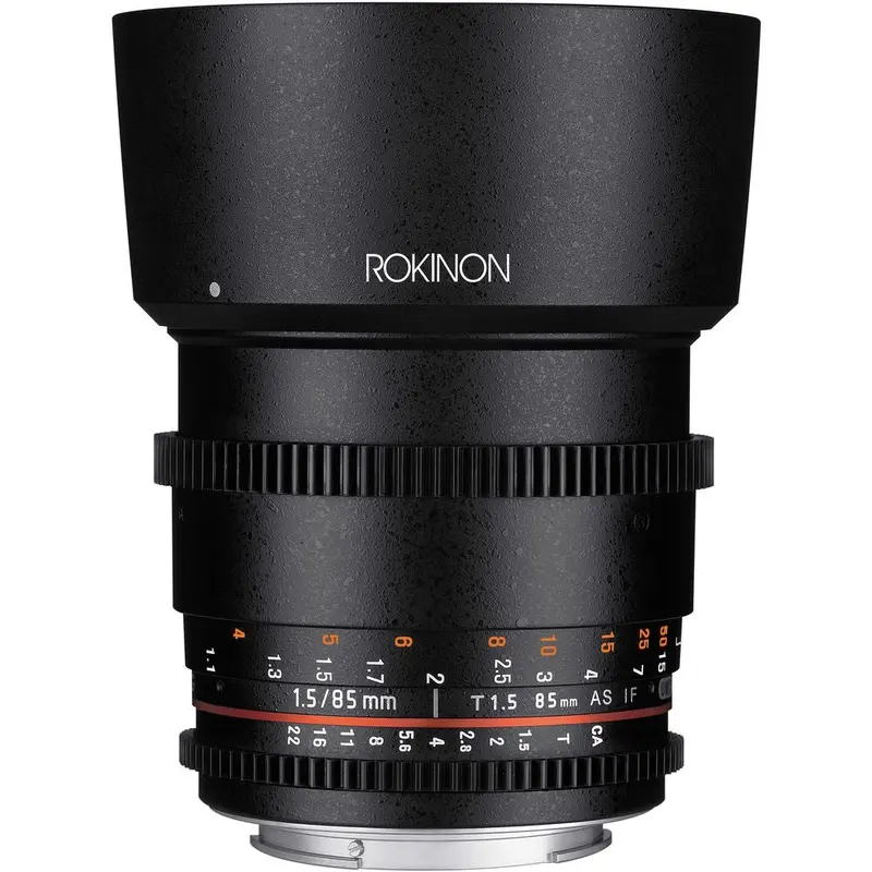 Rokinon 85mm T1.5 Cine DS Lens for Nikon F Mount