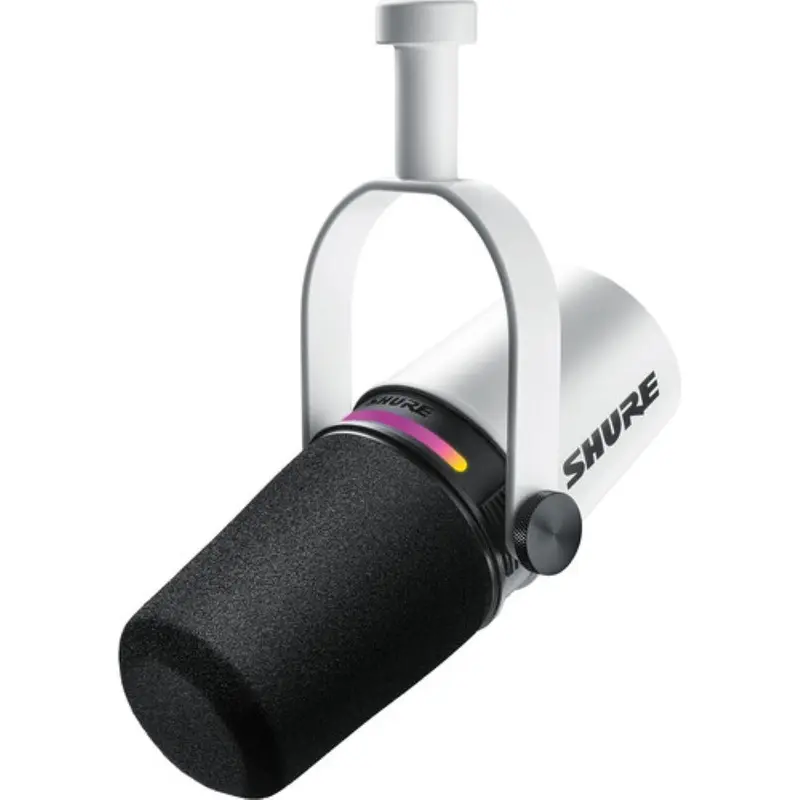 Shure MV7+-W Speech Microphone | White
