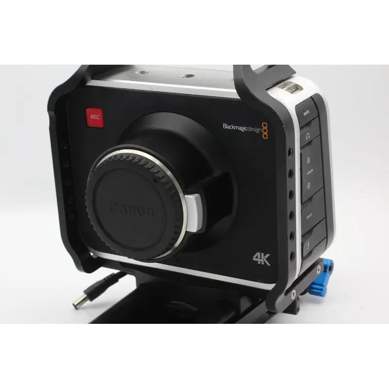 Used Blackmagic Studio 4K With Red Rock Rig and AB Power - Used Good