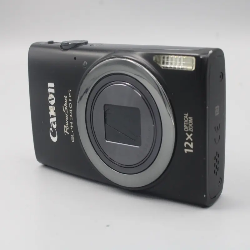 Used Canon Powershot Elph 340HS Digital Point and Shoot
