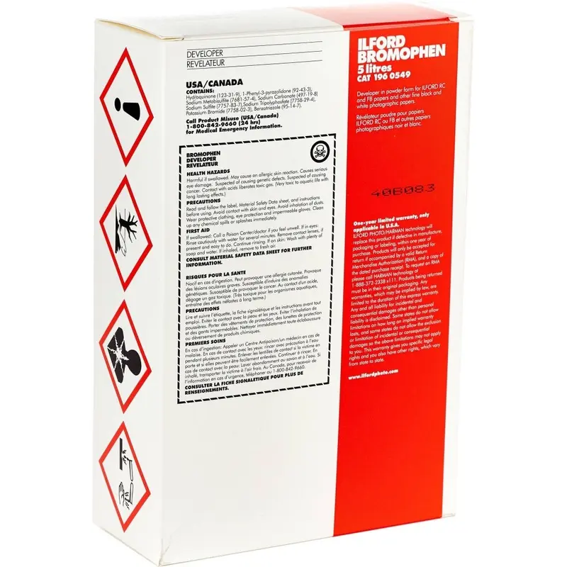Ilford Bromophen Developer | Powder, Makes 5 Liters