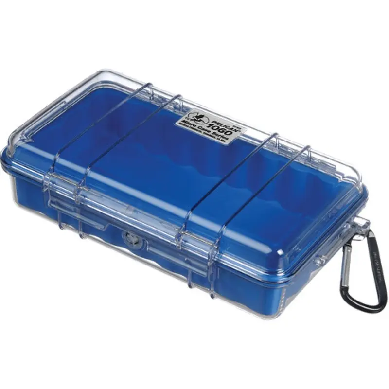 Pelican 1060 Clear Micro Case | Blue