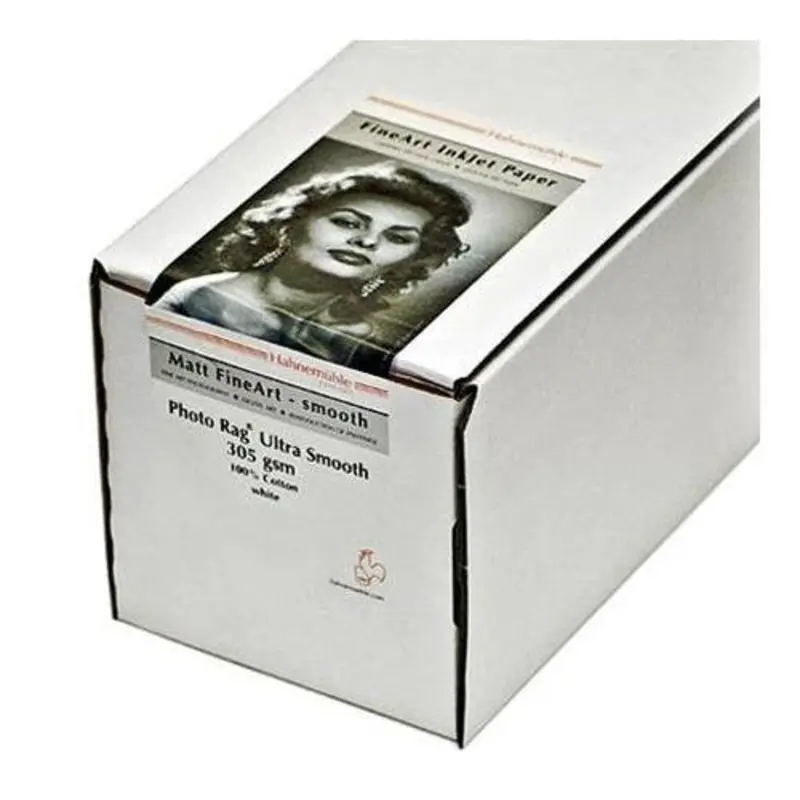 Hahnemhle Photo Rag Ultra Smooth Matte FineArt Paper | 44" x 39' Roll