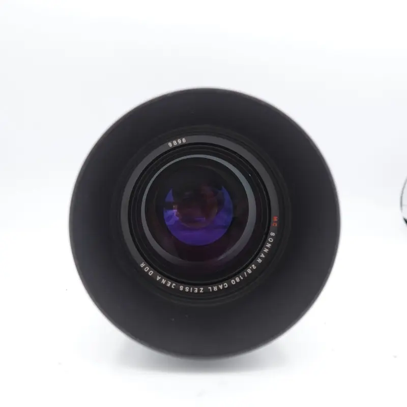 Used Carl Zeiss MC Sonnar 180mm f/2.8 Jena DDR P6 Medium Format Lens | Black | U9