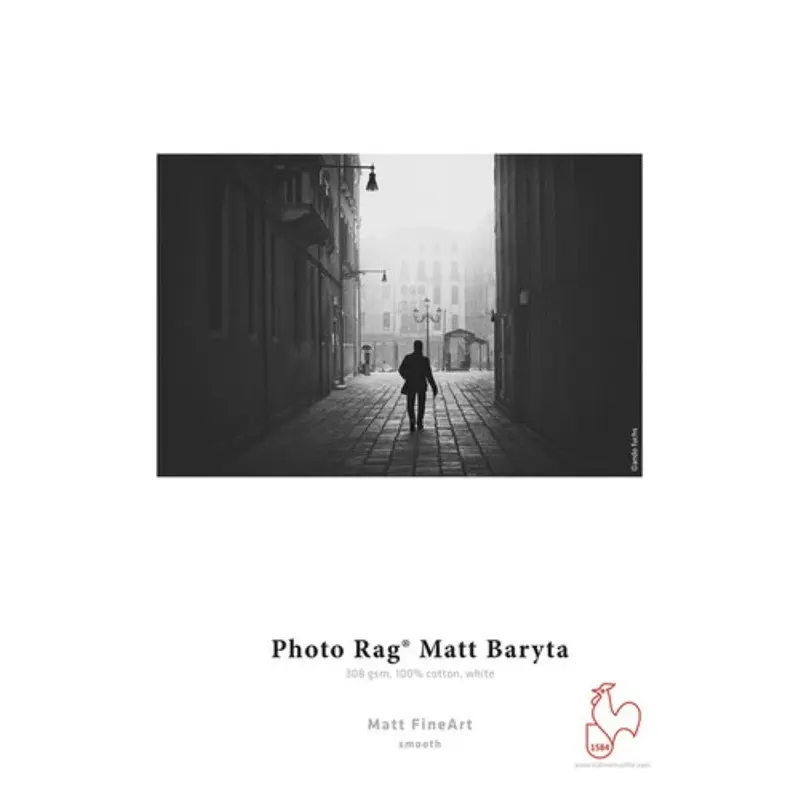 Hahnemuhle Photo Rag Matt Baryta Paper | 24" x 39', Roll