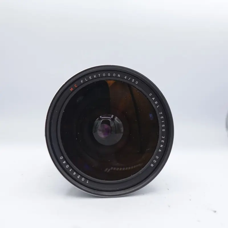 Used Carl Zeiss MC Flektogon 50mm f/4 Jena DDR P6 Medium Format Lens | Black | U9
