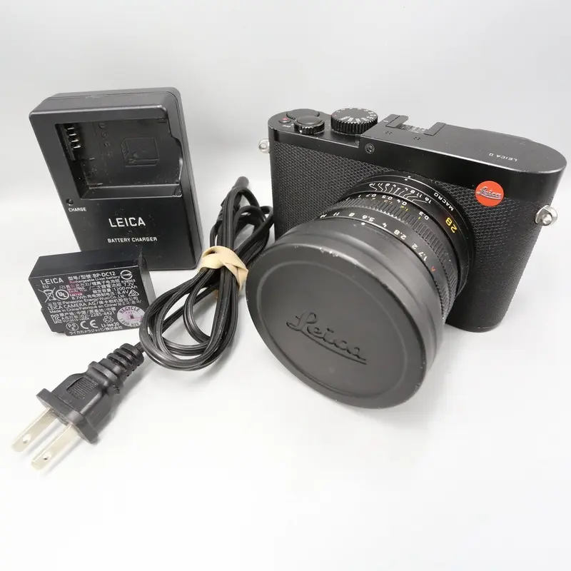 Used Leica Q (Type 116) 24.2MP Digital Rangefinder Camera | Black