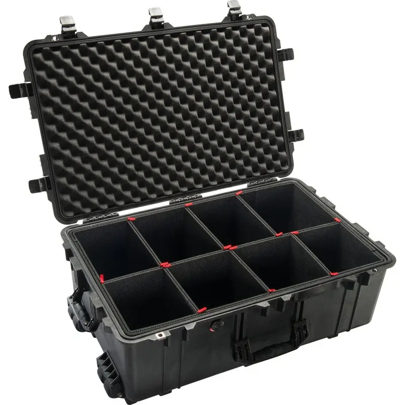 Pelican 1650TP Case with TrekPak Divider System | Black