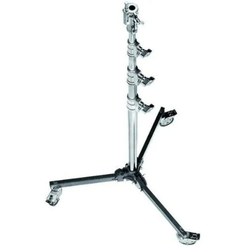 Avenger Roller Stand 34 with Folding Base | Chrome-Plated/Black, 11'