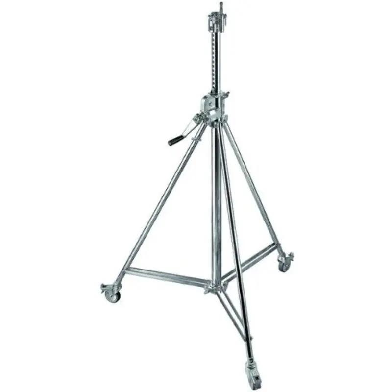 Avenger Wind Up Stand 26 with Braked Wheels | Chrome-plated, 8.5'
