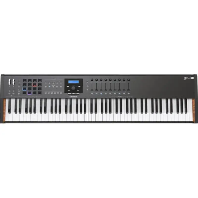 Arturia KeyLab 88 MkII Hammer-Action MIDI Controller and Software | Black Edition