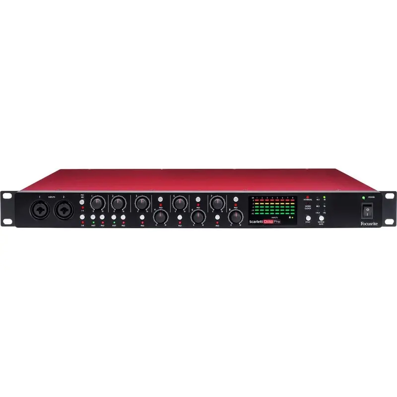 Focusrite Scarlett OctoPre Rackmount 8-Channel Microphone Preamp with ADAT Outputs