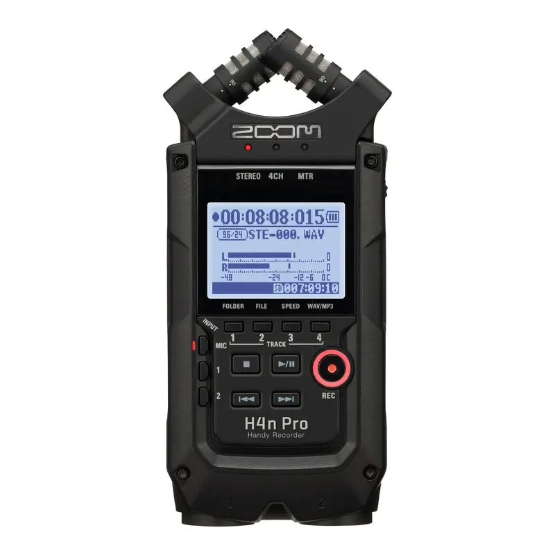 Zoom H4n Pro Handy Recorder | All Black