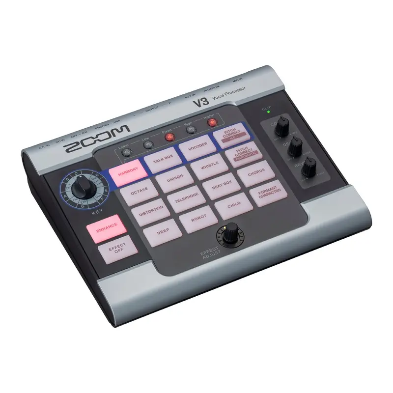 Zoom V3 Multi-Effects Vocal Processor