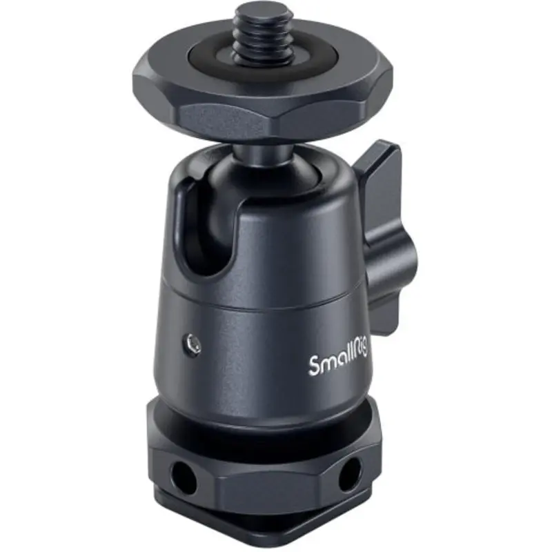 SmallRig 2948B Mini Ball-Head Mounting Support with Removable Cold Shoe | 2-Pack