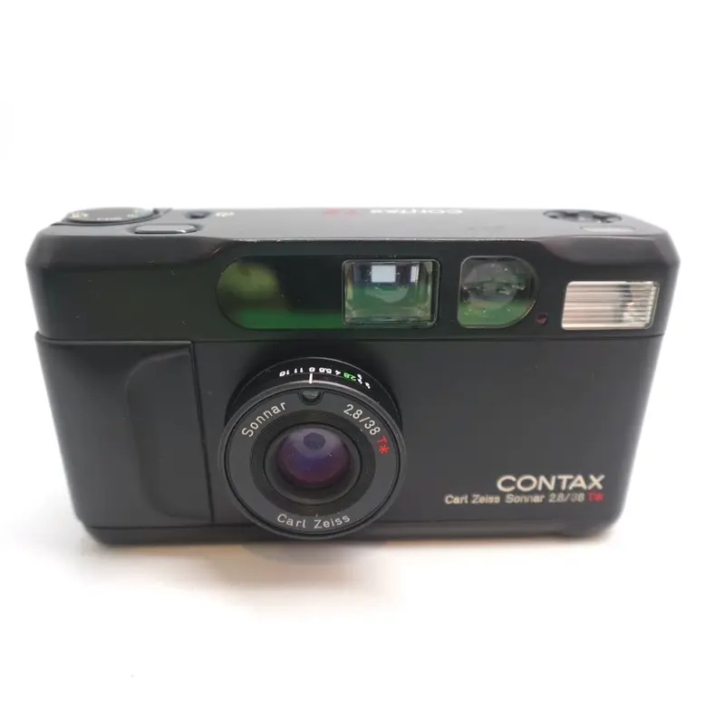 Used Contax T2 35mm Point and Shoot | Black | U7