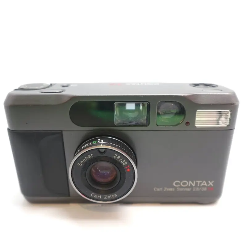 Used Contax T2 35mm Point and Shoot Camera | Titanium Black | U8