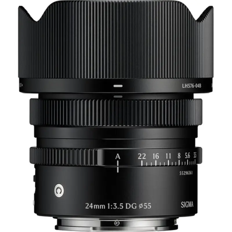 Sigma 24mm f/3.5 DG Contemporary Lens | Sony E, Black