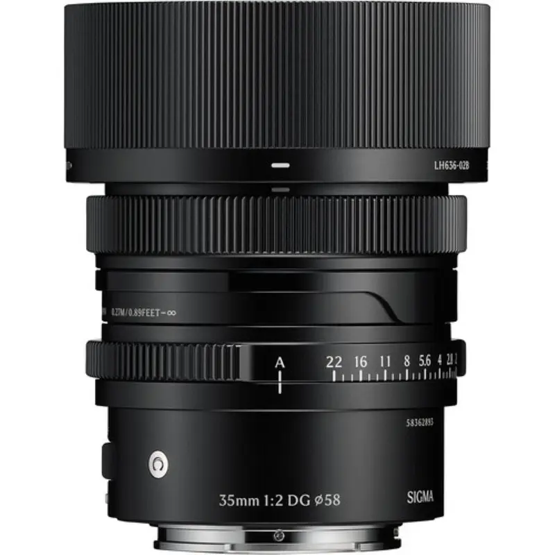 Sigma 35mm f/2 DG Contemporary Lens | Sony E, Black