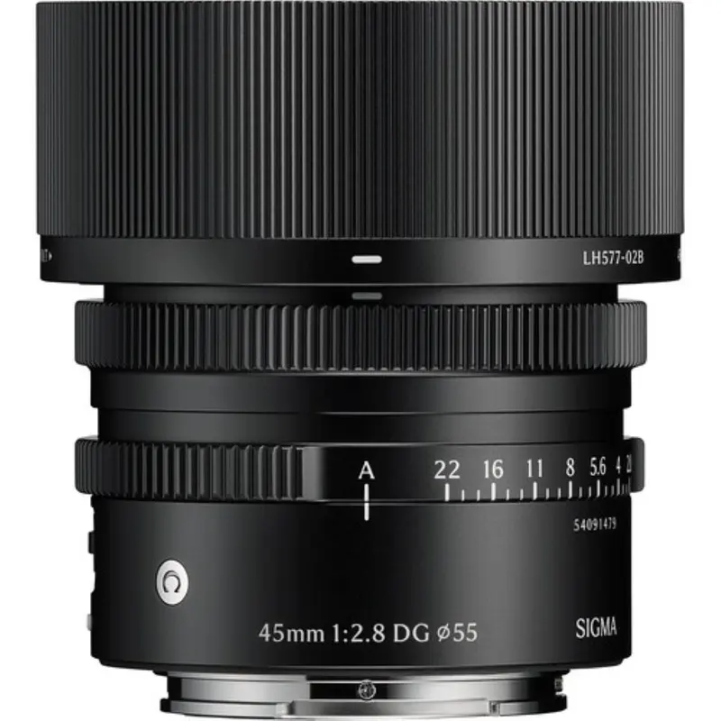 Sigma 45mm f/2.8 DG Contemporary Lens | Sony E, Black