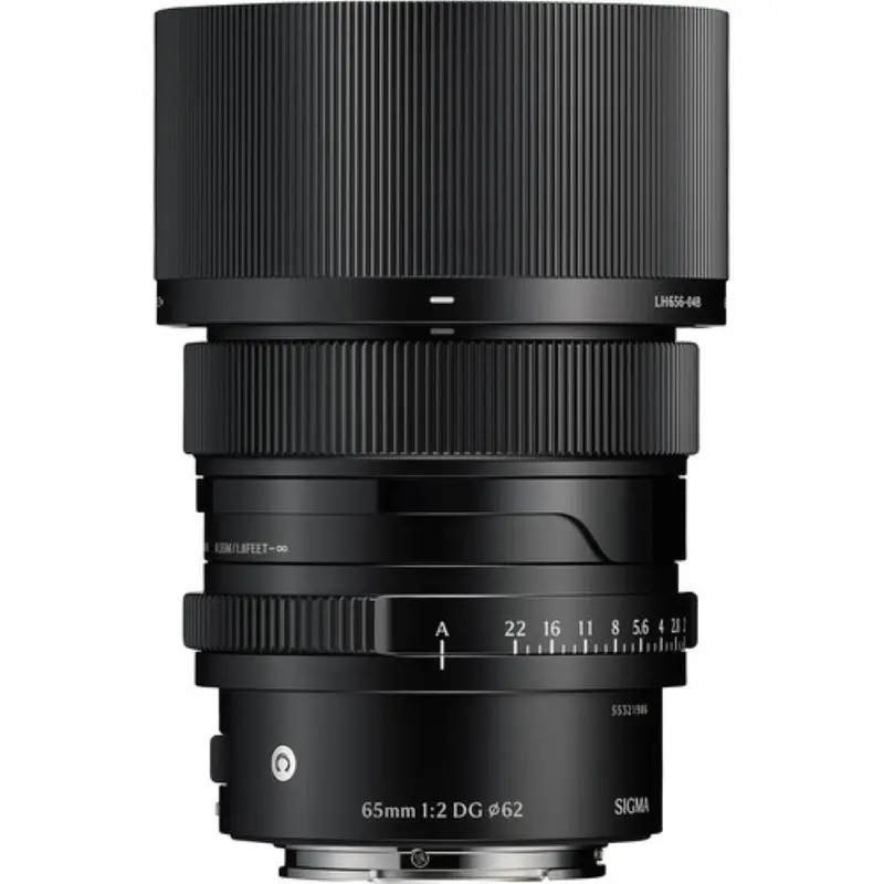 Sigma 65mm f/2 DG Contemporary Lens | Sony E, Black