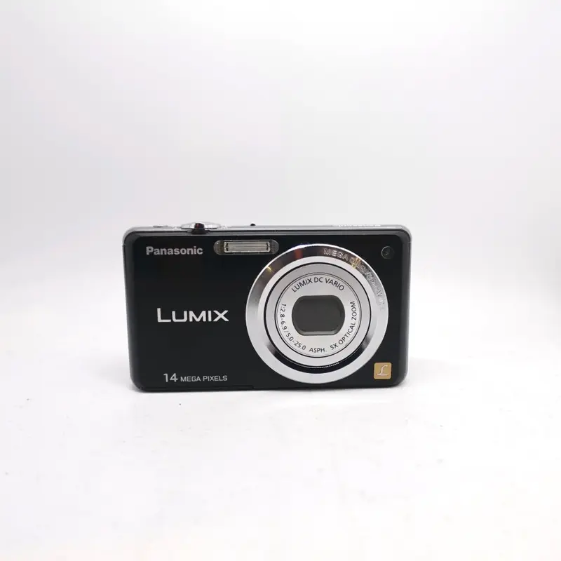 Used Panasonic Lumix DMC-FH3 Digital Point and Shoot Camera | Black | U7