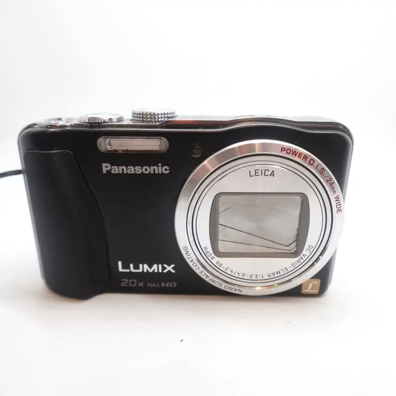Used Panasonic Lumix DMC-FS15 Digital Point and Shoot Camera | Black | U8