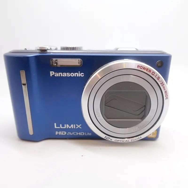 Used Panasonic Lumix DMC-ZS7 Digital Point and Shoot Camera | Blue | U8