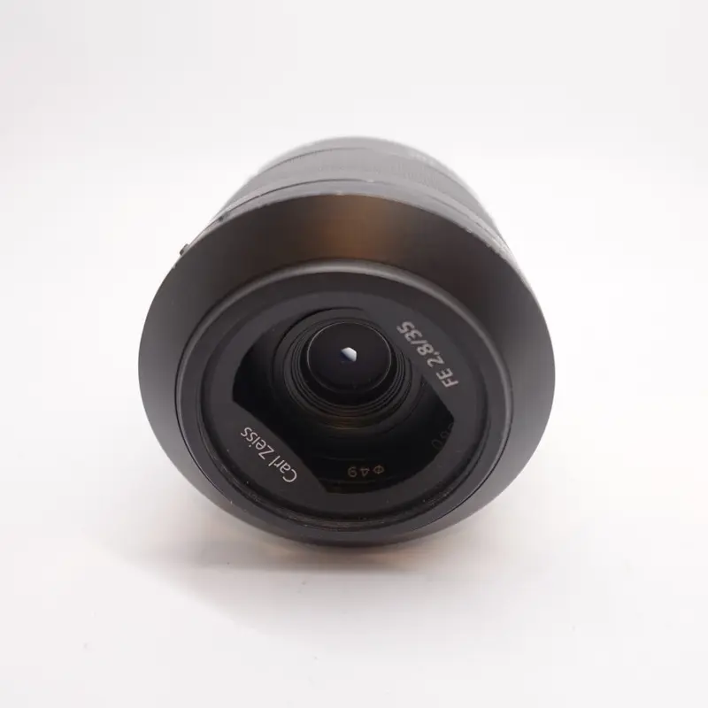 Used Sony Zeiss Sonnar T* FE 35mm f/2.8 Prime Lens | Black | U7