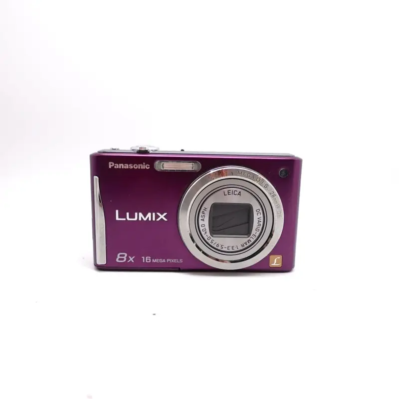 Used Panasonic Lumix DMC-FH25 Digital Point and Shoot Camera | Purple | U9